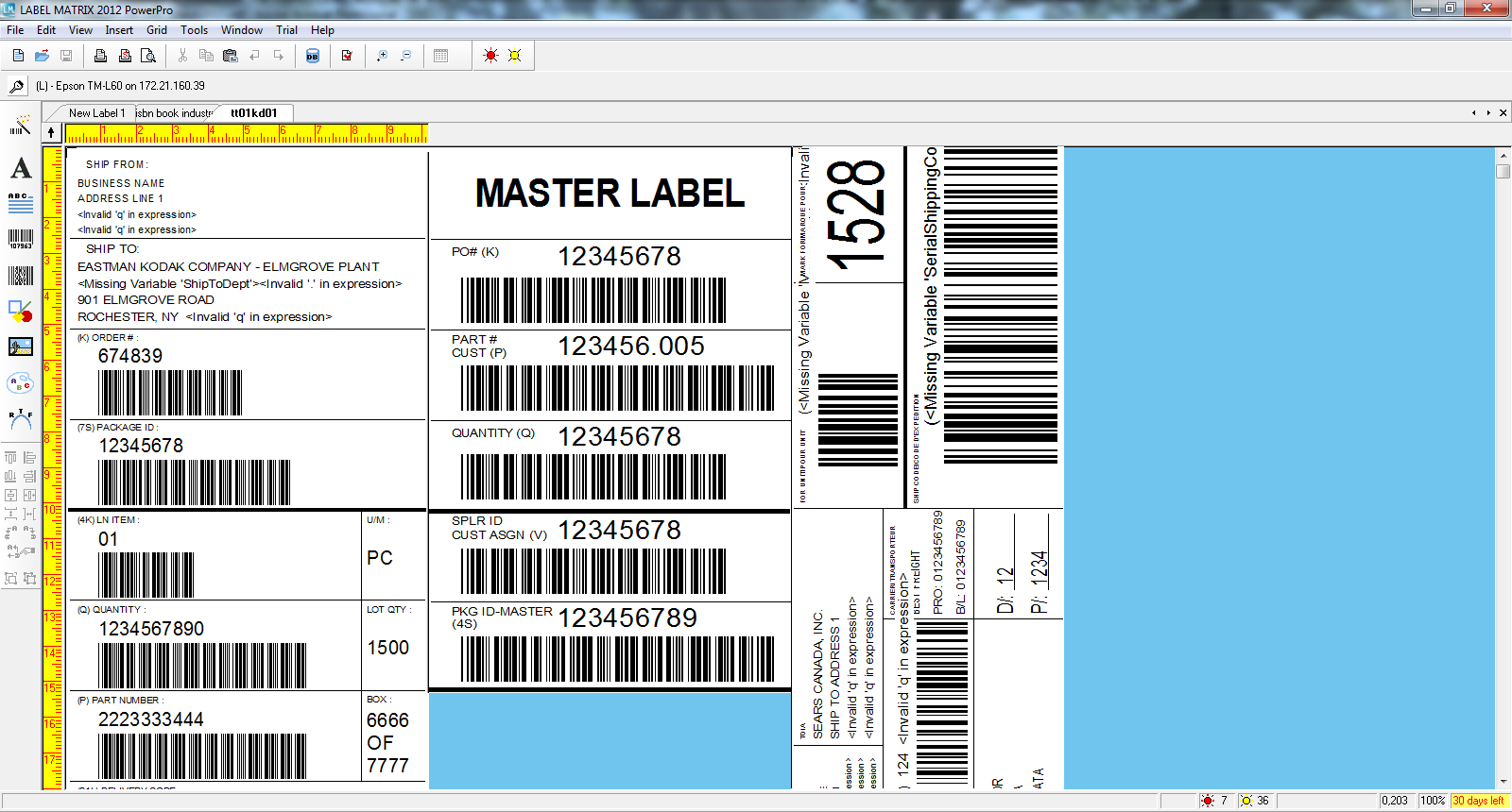 labeling barcode software
