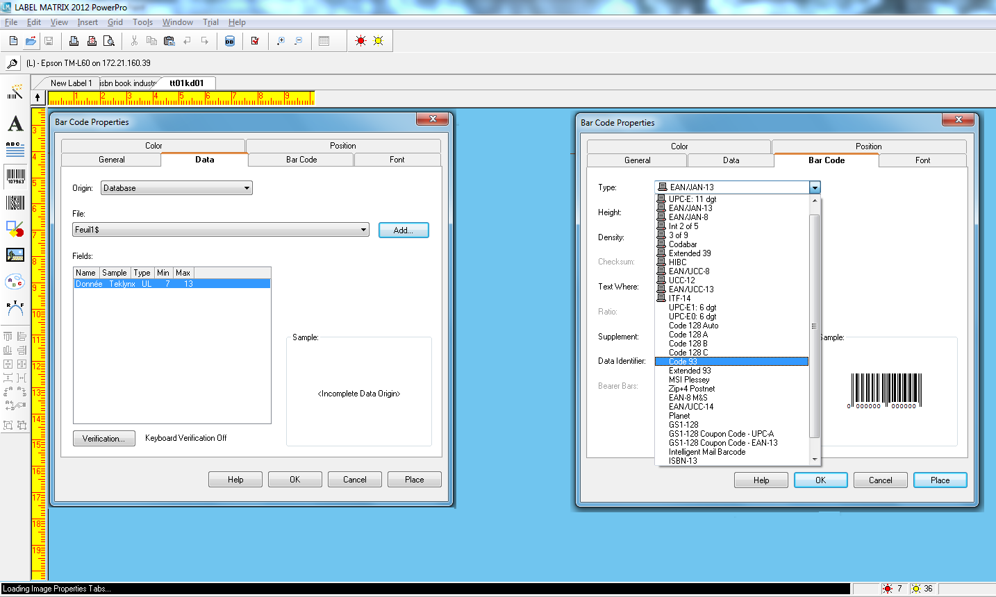 labeling barcode software